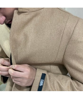 Manteau KARL BEIGE rembourrage situé sous