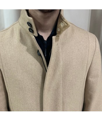 Manteau KARL BEIGE rembourrage situé sous