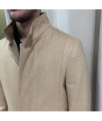 Manteau KARL BEIGE rembourrage situé sous