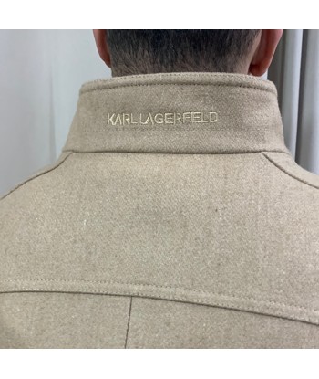 Manteau KARL BEIGE rembourrage situé sous