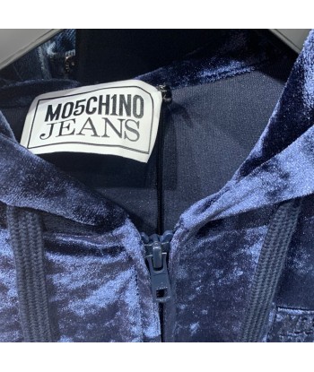 Veste à capuche velour MOSCHINO Dans la société mordern