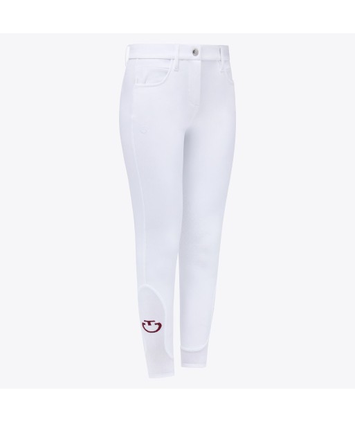 Pantalon fille Girl's Color Grip blanc - Cavalleria Toscana d'Europe débarque