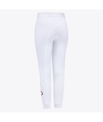 Pantalon fille Girl's Color Grip blanc - Cavalleria Toscana d'Europe débarque