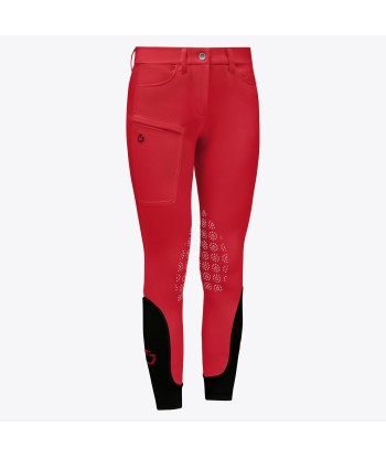 Pantalon Color Grip w/Zip Pocket rouge - Cavalleria Toscana sur le site 