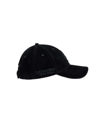 Casquette unisexe Baseball velour noir - Cavalleria Toscana du meilleur 