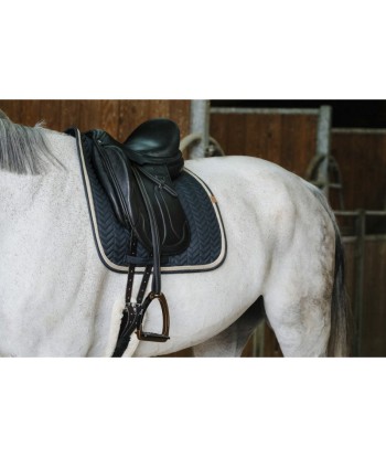 Tapis de selle EQUITHEME Softy dressage vert En savoir plus