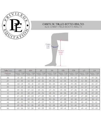 Bottes Valentia Privillège commande en ligne