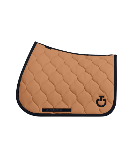 Tapis de selle New Circular Quilted Jersey Caramel - Cavalleria Toscana shop