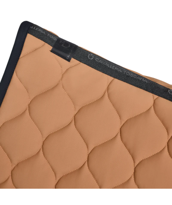 Tapis de selle New Circular Quilted Jersey Caramel - Cavalleria Toscana shop