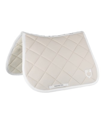 Tapis de selle beige - EQUESTRO rembourrage situé sous