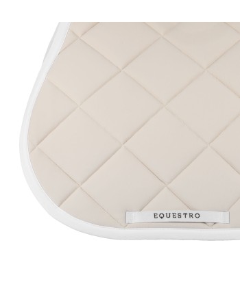 Tapis de selle beige - EQUESTRO rembourrage situé sous