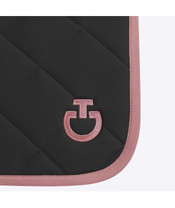 Tapis Diamond quilted Jersey noir / Candy Pink - CAVALLERIA TOSCANA 50% de réduction en Octobre 2024