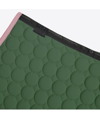 Tapis CIRCULAR QUILTING vert / candy pink - CAVALLERIA TOSCANA chez Cornerstreet bien 