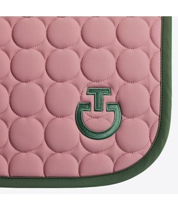 Tapis CIRCULAR QUILTING candy pink / vert - CAVALLERIA TOSCANA Amélioration de cerveau avec