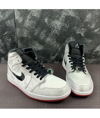 AIR JORDAN 1 MID AJ1 White d'Europe débarque