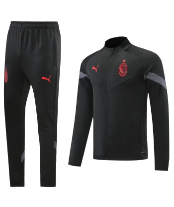 Milan 2022/23 Giacca + Tuta Black vente chaude votre 