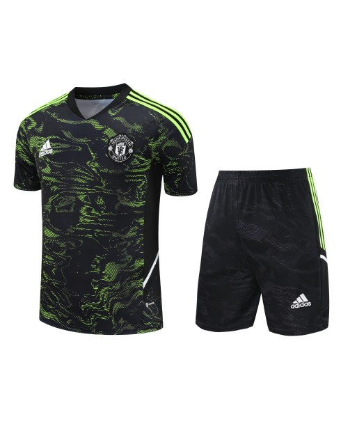 MANCHESTER UNITED TRAINING BLACK/GREEN Pour