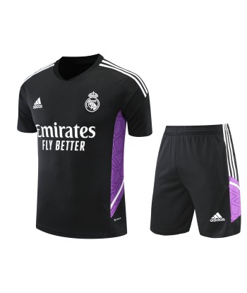 REAL MADRID C.F. TRAINING BLACK/VIOLET basket pas cher