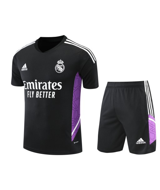 REAL MADRID C.F. TRAINING BLACK/VIOLET basket pas cher