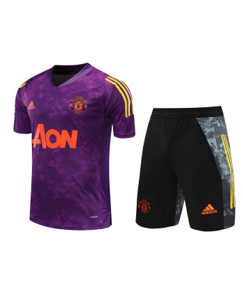 MANCHESTER UNITED TRAINING ADIDAS VIOLET pas cheres