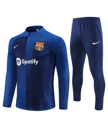 BARCELONA 1/2 ZIP BLUE 23/24 livraison gratuite