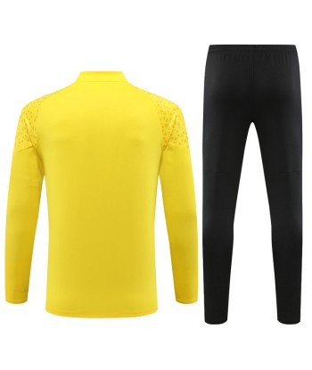 BORUSSIA DORTMUND 1/2 ZIP YELLOW solde