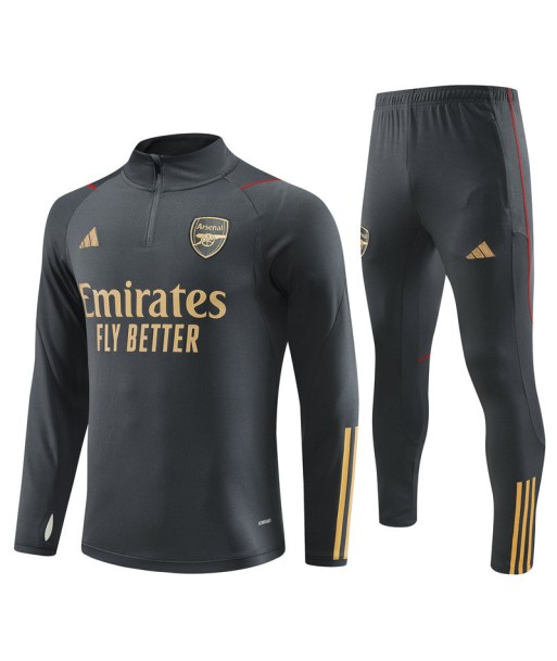 ARSENAL 1/2 ZIP GREY pas cheres