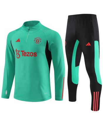 MANCHESTER UNITED 1/2 ZIP 2023/24 les ctes