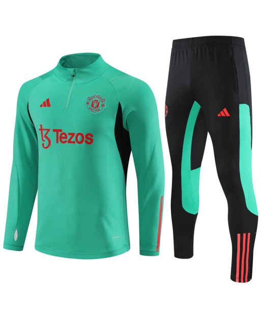 MANCHESTER UNITED 1/2 ZIP 2023/24 les ctes