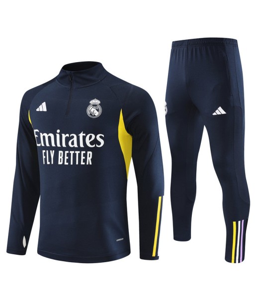 REAL MADRID 1/2 ZIP BLUE NAVY ou a consommer sur place