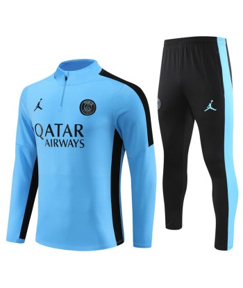 PSG 1/2 ZIP SKY BLUE/BLACK offre 