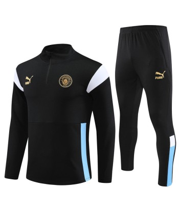 MANCHESTER CITY 1/2 ZIP BLACK 2 - 3 jours ouvrés.