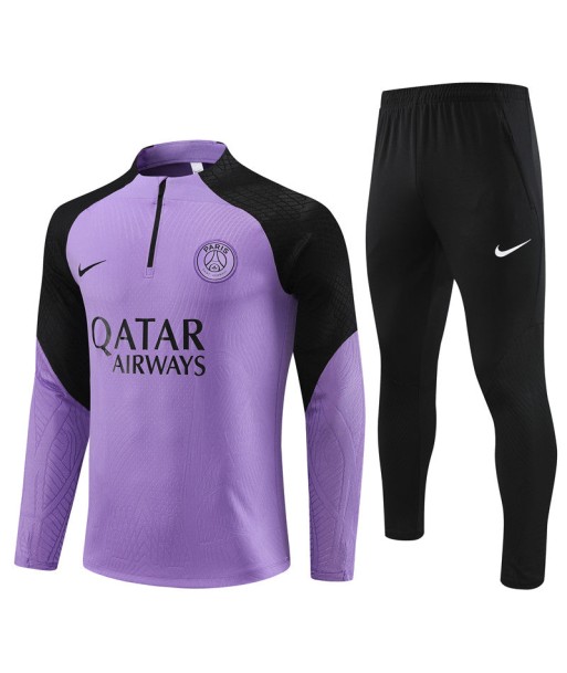 PSG 1/2 ZIP PURPLE/BLACK le des métaux précieux