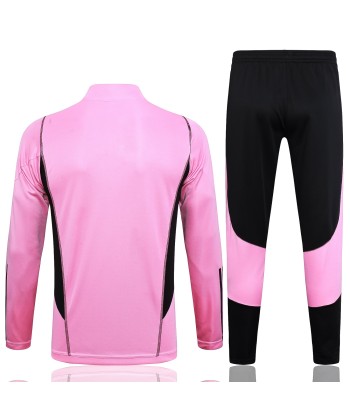 INTER MIAMI 1/2 ZIP PINK pas cher