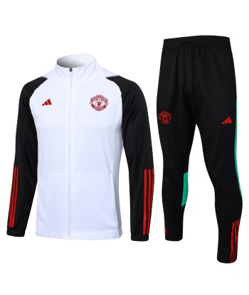 MANCHESTER UNITED WHITE/BLACK brillant des détails fins