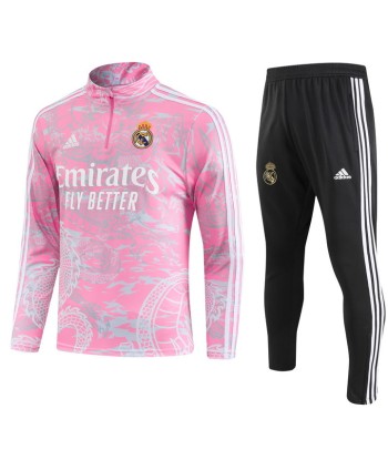 REAL MADRID 1/2 ZIP TRAINING PINK d'Europe débarque