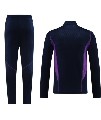 ARGENTINA 1/2 ZIP BLUE NAVY/VIOLET prix