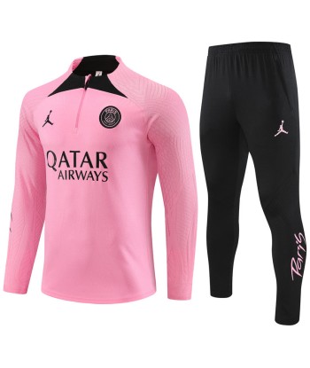 PSG 1/2 ZIP PINK AND BLACK Venez acheter