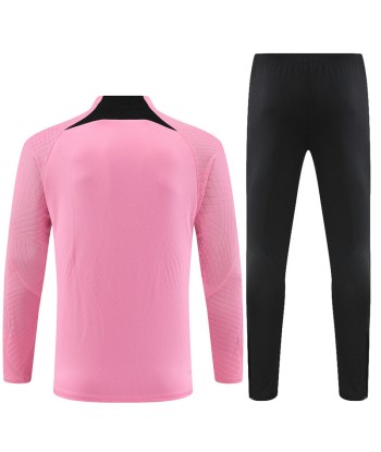 PSG 1/2 ZIP PINK AND BLACK Venez acheter