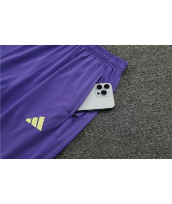 REAL MADRID 1/2 ZIP YELLOW/VIOLET le des métaux précieux