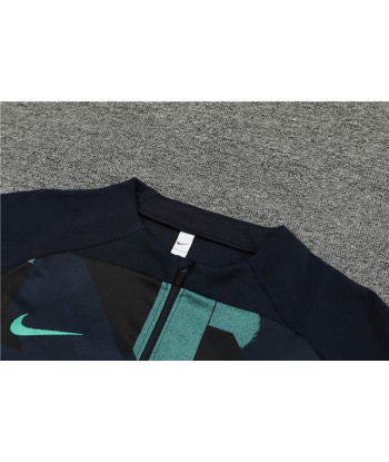 BARCELONA 1/2 ZIP BLACK/GREEN outlet