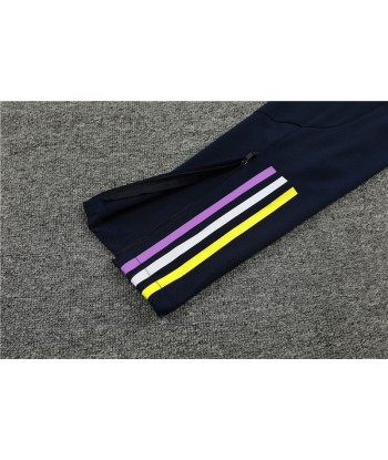 REAL MADRID 1/2 ZIP VIOLET MULTICOLOR la chaussure