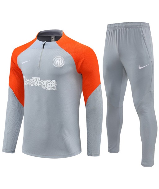 INTER 1/2 ZIP GREY/ORANGE votre restaurant rapide dans 