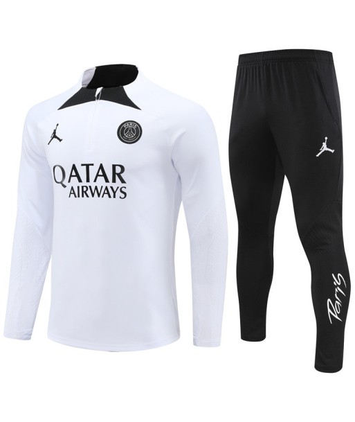 PSG 1/2 ZIP 2024 WHITE/BLACK votre