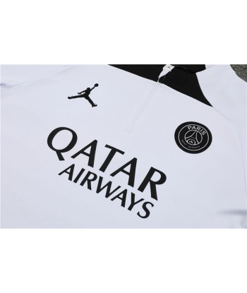 PSG 1/2 ZIP 2024 WHITE/BLACK votre