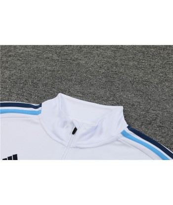 ARGENTINA 1/2 ZIP WHITE/GOLD 2024 france