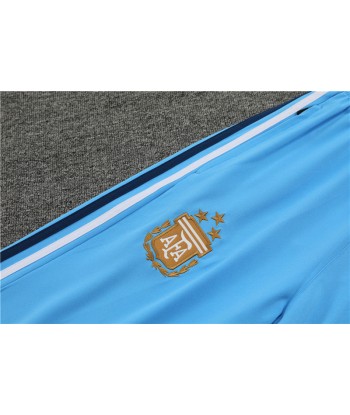 ARGENTINA 1/2 ZIP WHITE/GOLD 2024 france