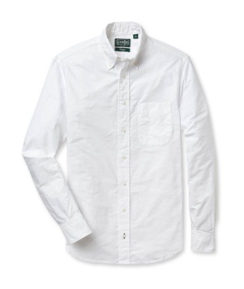 GITMAN VINTAGE - WHITE OXFORD SHIRT pour bénéficier 