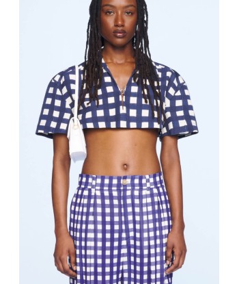 JACQUEMUS - LE HAUT BEBI NAVY CHECKS suggérées chez