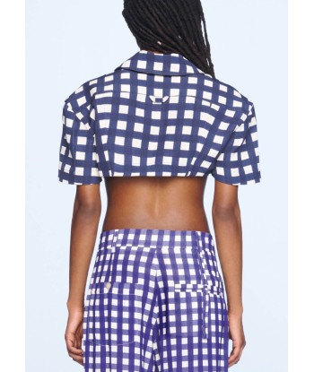 JACQUEMUS - LE HAUT BEBI NAVY CHECKS suggérées chez